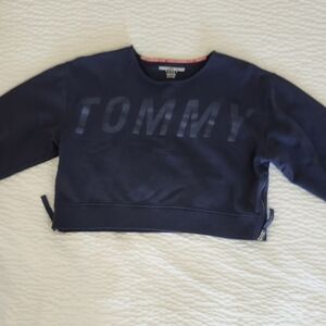 Tommy‎ Hilfiger Navy CroptopSweatshirt